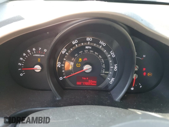 2014 Kia Sportage EX with VIN KNDPCCAC6E7571295, listed as a Copart auction lot 65614595 with 170,553 mi miles and Clean title. Bid and sale history available at DreamBid. Image 9.