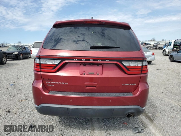 2014 Dodge Durango Limited z VIN 1C4RDJDG1EC520626, wystawiony jako Copart lot #52431285 z przebiegiem 97 233 mil mil oraz Szkoda całkowita • Salvage title. Historia ofert i sprzedaży dostępna na DreamBid. Obrazek 6.