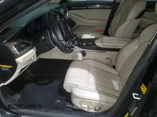 2017 Genesis G90 5.0L Ultimate with VIN KMHG54JH2HU024053, listed as a Copart auction lot 84533734 with 89,935 mi miles and Salvage Title. Bid and sale history available at carsss.com. Image 7.