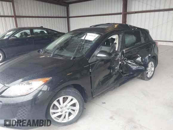 2012 Mazda 3 i Grand Touring with VIN JM1BL1M82C1638304, listed as a IAAI auction lot 41961638 with 110,321 mi miles and . Bid and sale history available at DreamBid. Image 6.