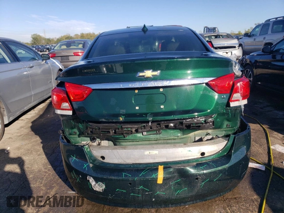 2015 Chevrolet Impala LT with VIN 2G1115SL7F9288421, listed as a Copart auction lot 73748494 with 265,287 mi miles and Salvage Title. Bid and sale history available at DreamBid. Image 6.