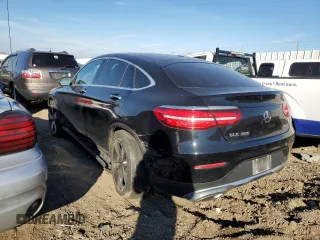 2018 Mercedes-Benz GLC with VIN WDC0J4KB2JF329097, listed as a Copart auction lot 67260002 with 37,086 mi miles. Bid and sale history available at carsss.com. Image 2.