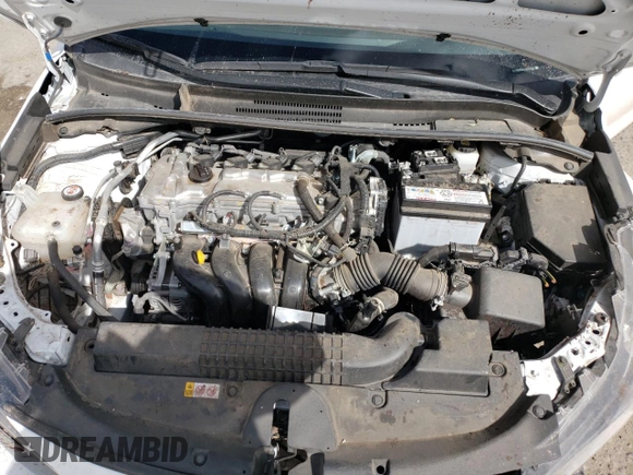 2022 Toyota Corolla LE with VIN JTDEPMAE1N3029242, listed as a Copart auction lot 45032755 with 37,399 mi miles and Salvage Title. Bid and sale history available at carsss.com. Image 12.