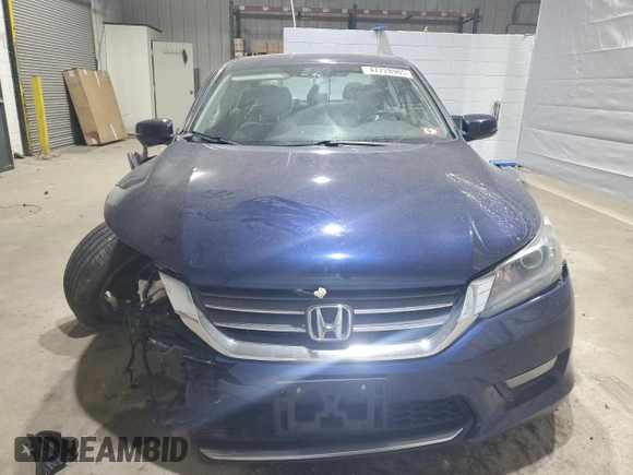 2014 Honda Accord Sedan EX-L with VIN 1HGCR2F80EA165531, listed as a Copart auction lot 47228985 with 132,073 mi miles and Salvage Title. Bid and sale history available at carsss.com. Image 5.
