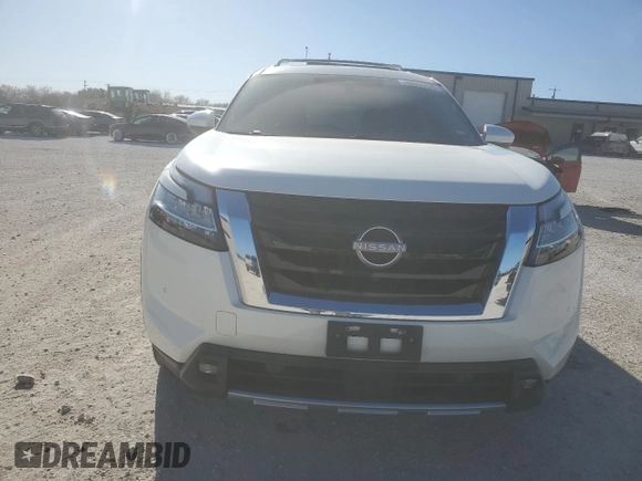 2022 Nissan Pathfinder Platinum with VIN 5N1DR3DHXNC200040, listed as a Copart auction lot 48653225 with 70,171 mi miles and Salvage title. Bid and sale history available at DreamBid. Image 5.