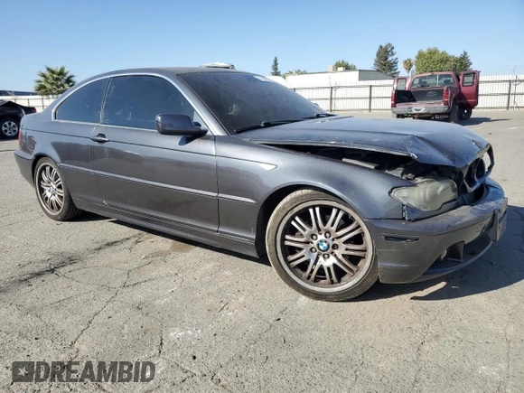 2006 BMW 3 Series 325Ci with VIN WBABD33406PM51200, listed as a Copart auction lot 71806144 with 121,350 mi miles and Salvage Title. Bid and sale history available at carsss.com. Image 4.