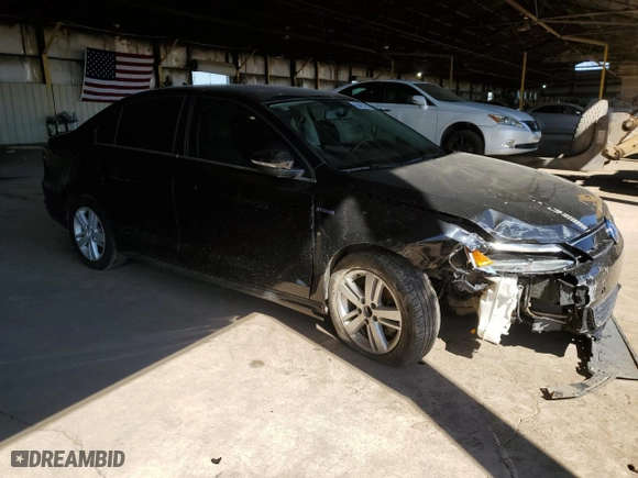2013 Volkswagen Jetta Sedan Hybrid SE with VIN 3VW637AJXDM259158, listed as a Copart auction lot 50423615 with 109,280 mi miles and Salvage Title. Bid and sale history available at carsss.com. Image 4.