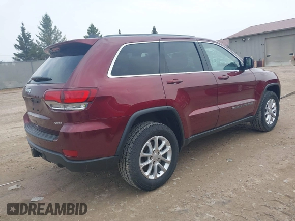 2022 Jeep Grand Cherokee Laredo E z VIN 1C4RJFAG0NC121555, wystawiony jako IAAI lot #42131742 z przebiegiem 35 535 mil mil oraz . Historia ofert i sprzedaży dostępna na DreamBid. Obrazek 4.
