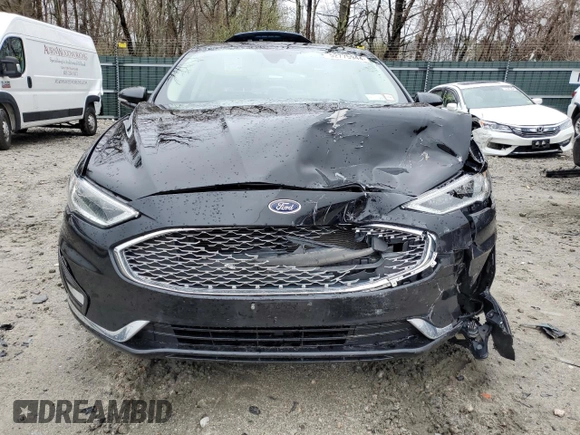 2020 Ford Fusion Titanium with VIN 3FA6P0RU5LR141328, listed as a Copart auction lot 55718165 with 94,536 mi miles and Non repairable. Bid and sale history available at DreamBid. Image 5.