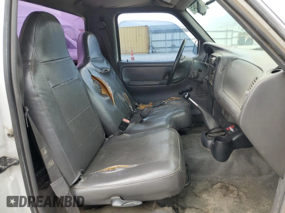 2001 Ford Ranger XL with VIN 1FTYR10C91PA46699, listed as a Copart auction lot 53172545 with 308,664 mi miles and Clean title. Bid and sale history available at DreamBid. Image 10.