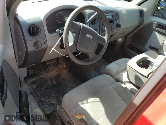 2005 Ford F-150 XL с VIN 1FTRF12245KE79495, выставлен на аукционе Copart как лот 52851425 с пробегом 182 424 миль миль и Списание • Salvage title. История ставок и продаж доступна на DreamBid. Изображение 8.
