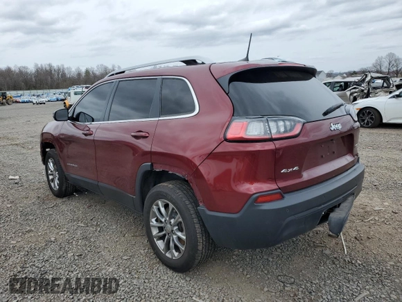 2019 Jeep Cherokee Latitude Plus with VIN 1C4PJMLB5KD330664, listed as a Copart auction lot 50945355 with 86,773 mi miles and Salvage Title. Bid and sale history available at carsss.com. Image 2.