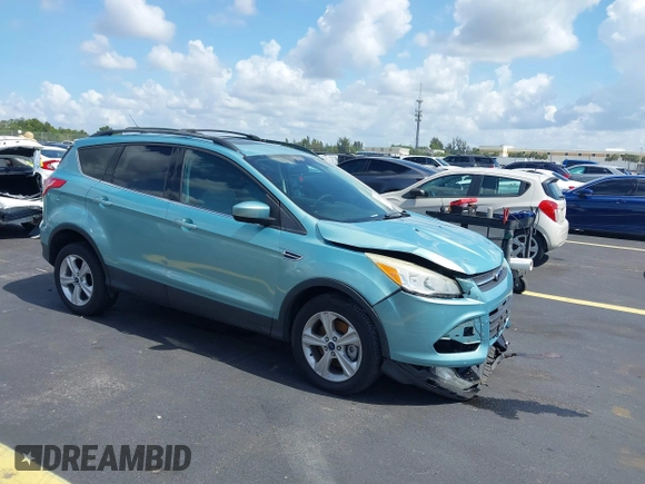 2013 Ford Escape SE with VIN 1FMCU9GX0DUC75662, listed as a IAAI auction lot 42549360 with 156,666 mi miles and . Bid and sale history available at DreamBid. Image 1.