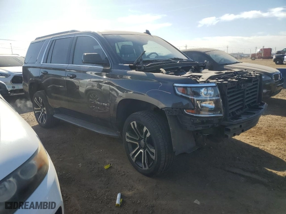 2018 Chevrolet Tahoe LT with VIN 1GNSKBKC1JR266735, listed as a Copart auction lot 48155685 with 100,360 mi miles and Salvage Title. Bid and sale history available at carsss.com. Image 4.