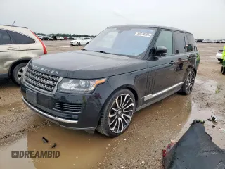 2016 Land Rover Range Rover with VIN SALGR2VF2GA277193, listed as a Copart auction lot 63579285 with 118,127 mi miles and Clean title. Bid and sale history available at DreamBid. Image 1.