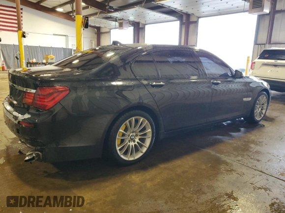 2014 BMW 7 Series ALPINA B7 xDrive with VIN WBAYF8C53ED652566, listed as a Copart auction lot 61177235 with 144,566 mi miles and Salvage title. Bid and sale history available at DreamBid. Image 3.