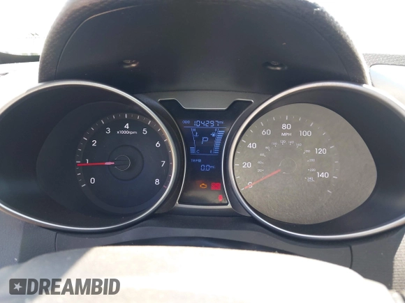 2012 Hyundai Veloster w/Black Int with VIN KMHTC6AD5CU030788, listed as a IAAI auction lot 42774337 with 104,297 mi miles and . Bid and sale history available at DreamBid. Image 7.