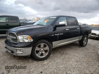 2011 Ram 1500 Laramie with VIN 1D7RV1CT6BS625889, listed as a Copart auction lot 79601154 with 217,495 mi miles and Clean title. Bid and sale history available at DreamBid. Image 1.