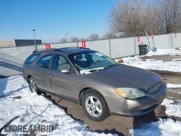 2003 Ford Taurus SE Standard with VIN 1FAFP58U73A279364, listed as a IAAI auction lot 41500005 with 148,781 mi miles. Bid and sale history available at carsss.com. Image 1.