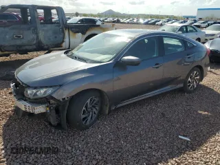 2018 Honda Civic Sedan EX with VIN 2HGFC2F75JH605373, listed as a Copart auction lot 51681105 with 57,388 mi miles and Salvage Title. Bid and sale history available at carsss.com. Image 1.