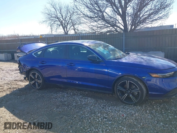2024 Honda Accord Sport с VIN 1HGCY2F55RA073118, выставлен на аукционе IAAI как лот 41665233 с пробегом 1 069 миль миль и . История ставок и продаж доступна на DreamBid. Изображение 13.