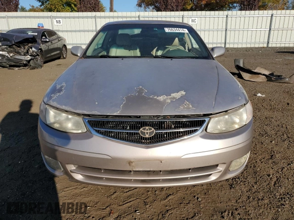 1999 Toyota Solara SE with VIN 2T1CG22PXXC199265, listed as a Copart auction lot 76634414 with 113,804 mi miles and Salvage Title. Bid and sale history available at DreamBid. Image 5.