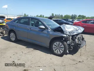 2020 Volkswagen Jetta S with VIN 3VWCB7BU6LM032255, listed as a Copart auction lot 62394855 with 62,042 mi miles and Salvage title. Bid and sale history available at DreamBid. Image 4.