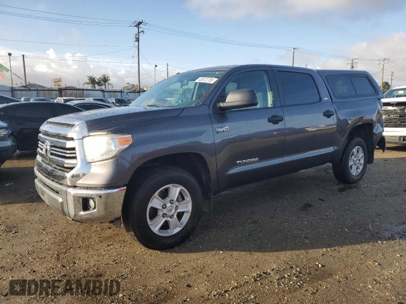 2017 Toyota Tundra 2WD SR5 with VIN 5TFEY5F13HX223809, listed as a Copart auction lot 45572755 with 83,249 mi miles and Salvage Title. Bid and sale history available at carsss.com. Image 1.