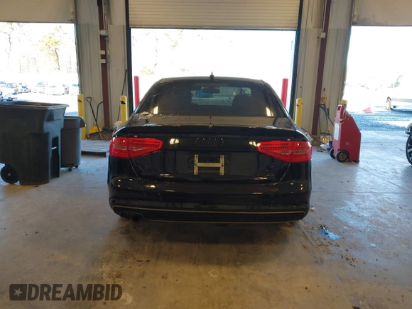 2015 Audi A4 Premium with VIN WAUBFAFL2FN044377, listed as a IAAI auction lot 41230721 with 144,942 mi miles. Bid and sale history available at carsss.com. Image 16.
