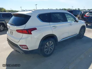 2020 Hyundai Santa Fe SEL with VIN 5NMS33AD4LH296065, listed as a IAAI auction lot 41878392 with 98,215 mi miles. Bid and sale history available at carsss.com. Image 4.