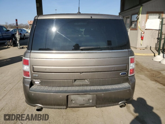 2014 Ford Flex SEL z VIN 2FMGK5C89EBD38280, wystawiony jako Copart lot #47172445 z przebiegiem 221 729 mil mil oraz Tytuł czysty. Historia ofert i sprzedaży dostępna na DreamBid. Obrazek 6.