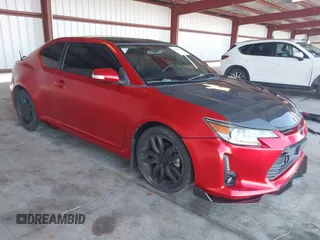 2016 Scion tC z VIN JTKJF5C77GJ023409, wystawiony jako IAAI lot #41538972 z przebiegiem 121 283 mil mil oraz . Historia ofert i sprzedaży dostępna na DreamBid. Obrazek 1.