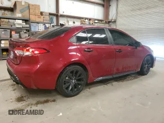 2022 Toyota Corolla SE with VIN 5YFS4MCE1NP123279, listed as a Copart auction lot 50740805 with 53,383 mi miles and Clean Title. Bid and sale history available at DreamBid. Image 3.