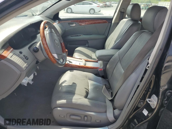 2007 Toyota Avalon XL with VIN 4T1BK36B87U213242, listed as a Copart auction lot 53956545 with Not Provided miles and Salvage Title. Bid and sale history available at DreamBid. Image 7.