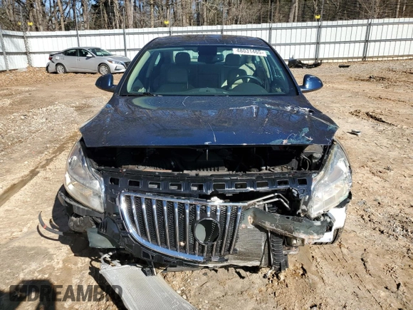 2011 Buick Regal CXL RL6 with VIN W04GU5GC2B1011606, listed as a Copart auction lot 48031465 with 83,383 mi miles and Salvage Title. Bid and sale history available at carsss.com. Image 5.
