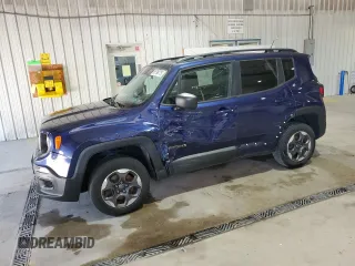 2017 Jeep Renegade Sport с VIN ZACCJBAB6HPG63262, выставлен на аукционе Copart как лот 55798775 с пробегом 96 212 миль миль и Списание • Salvage title. История ставок и продаж доступна на DreamBid. Изображение 1.