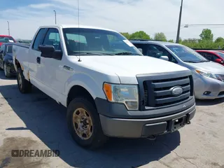 2009 Ford F-150 STX with VIN 1FTRX14839FB18790, listed as a IAAI auction lot 42289409 with 247,926 mi miles and . Bid and sale history available at DreamBid. Image 1.