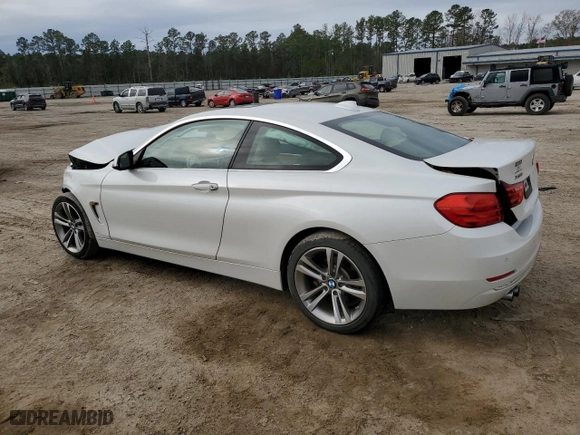2016 BMW 4 Series 428i xDrive with VIN WBA3N9C56GK250042, listed as a Copart auction lot 85847804 with 94,341 mi miles and Salvage Title. Bid and sale history available at carsss.com. Image 2.