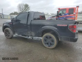 2014 Ford F-150 XL with VIN 1FTMF1CT9EFB54612, listed as a Copart auction lot 43210385 with 116,719 mi miles and Salvage Title. Bid and sale history available at carsss.com. Image 2.