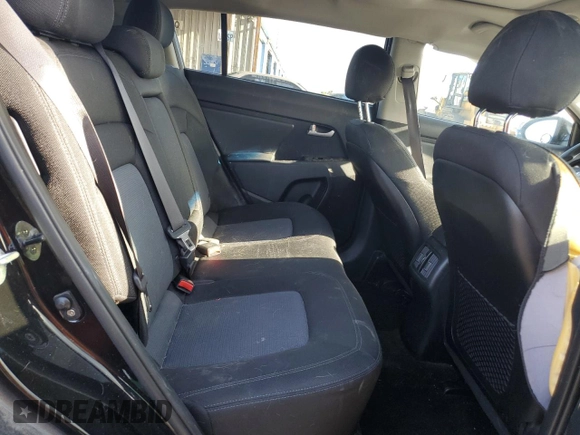 2015 Kia Sportage LX with VIN KNDPBCAC8F7764830, listed as a Copart auction lot 52429445 with 108,807 mi miles and Salvage Title. Bid and sale history available at DreamBid. Image 10.
