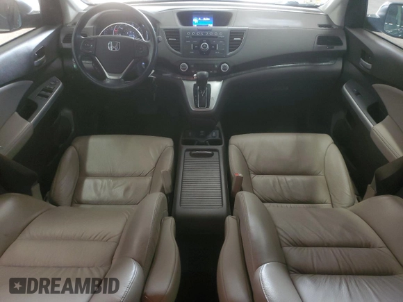 2013 Honda CR-V EX-L with VIN 5J6RM4H75DL045549, listed as a Copart auction lot 52205515 with 79,110 mi miles and Salvage Title. Bid and sale history available at carsss.com. Image 8.