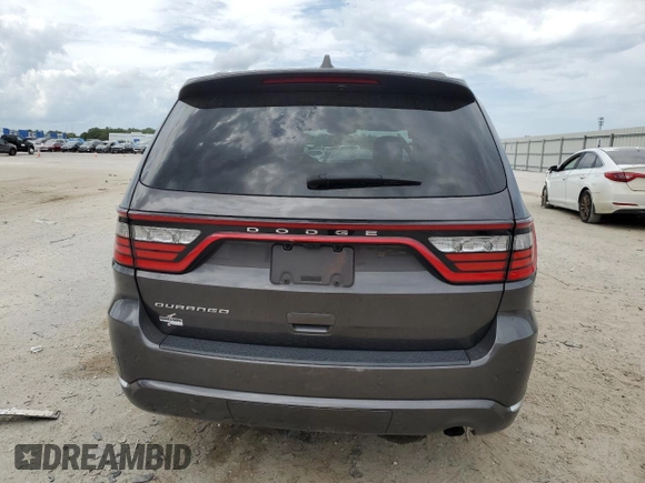 2021 Dodge Durango SXT Plus with VIN 1C4RDHAG9MC846556, listed as a Copart auction lot 53069424 with 48,474 mi miles and Salvage Title. Bid and sale history available at DreamBid. Image 6.