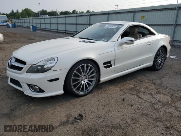 2009 Mercedes-Benz SL 550 с VIN WDBSK71F99F156772, выставлен на аукционе Copart как лот 59797315 с пробегом 88 390 миль миль и Списание • Salvage title. История ставок и продаж доступна на DreamBid. Изображение 1.