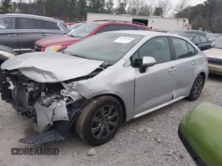2021 Toyota Corolla LE with VIN 5YFEPMAE9MP258421, listed as a IAAI auction lot 41775756 with 81,675 mi miles and . Bid and sale history available at DreamBid. Image 2.
