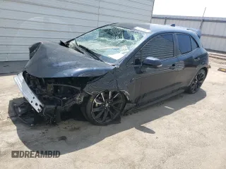 2022 Toyota Corolla Hatchback SE with VIN JTND4MBE2N3180539, listed as a Copart auction lot 66838274 with 36,582 mi miles and Salvage Title. Bid and sale history available at carsss.com. Image 1.