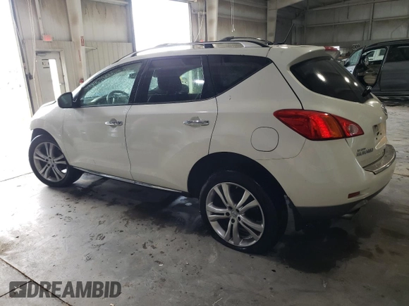 2010 Nissan Murano SL with VIN JN8AZ1MW0AW136050, listed as a Copart auction lot 56939964 with 204,262 mi miles and Salvage Title. Bid and sale history available at carsss.com. Image 2.
