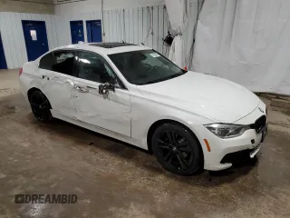 2017 BMW 3 Series 330i xDrive with VIN WBA8D9G33HNU63919, listed as a Copart auction lot 51428495 with 83,417 mi miles and Salvage Title. Bid and sale history available at carsss.com. Image 4.