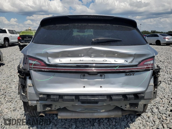 2020 Lincoln Nautilus Reserve with VIN 2LMPJ6K98LBL26528, listed as a Copart auction lot 59890615 with 84,667 mi miles and Salvage title. Bid and sale history available at DreamBid. Image 6.
