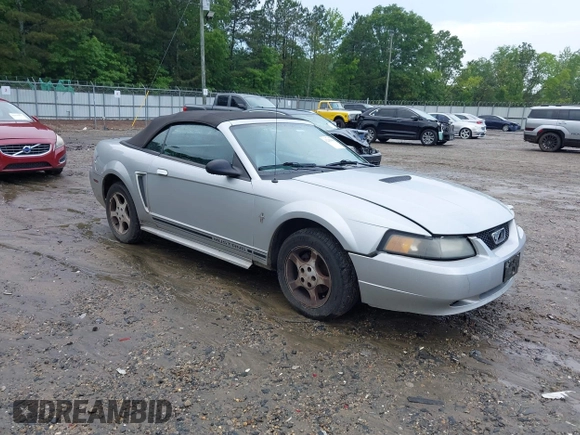 2001 Ford Mustang Deluxe z VIN 1FAFP44461F132453, wystawiony jako IAAI lot #42243068 z przebiegiem 183 171 mil mil oraz . Historia ofert i sprzedaży dostępna na DreamBid. Obrazek 1.