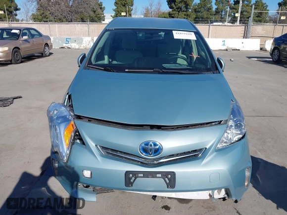 2014 Toyota Prius Two with VIN JTDZN3EUXEJ010235, listed as a IAAI auction lot 41859160 with 104,410 mi miles and . Bid and sale history available at DreamBid. Image 6.